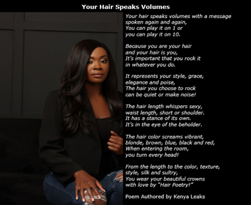 Your Hair Speaks Volumes